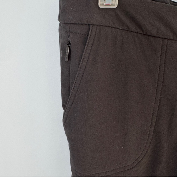 Athleta Wander Black Travel Performance Pants Stretchy Pockets Size 8 Petite - Picture 5 of 10